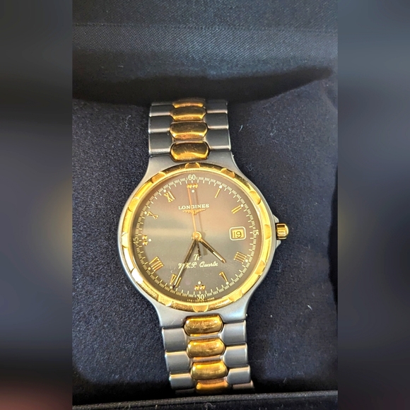 Longines Ti Conquest Titanium 18k Gold Plated Quartz Unisex watch - Picture 6 of 13